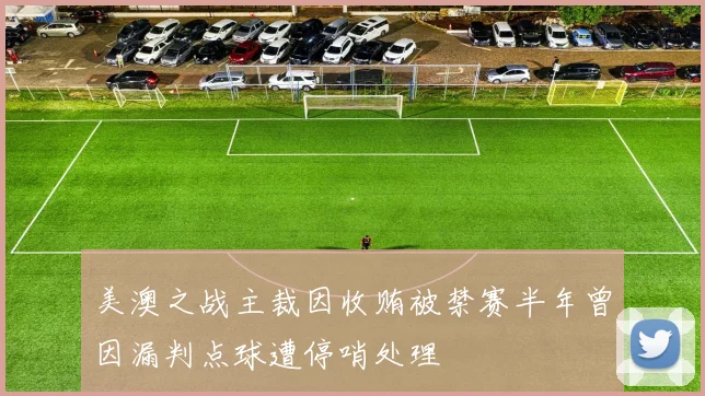 美澳之战主裁因收贿被禁赛半年曾因漏判点球遭停哨处理